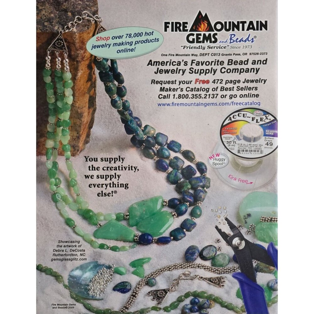 Stringing Magazine Spring 2009 70 Ideas For Making Fresh Spring Jewelry - Picture 3 of 16